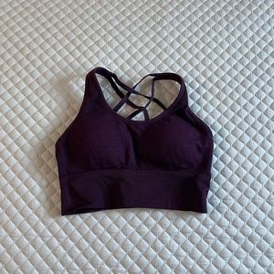 Zella Maroon Sports Bra